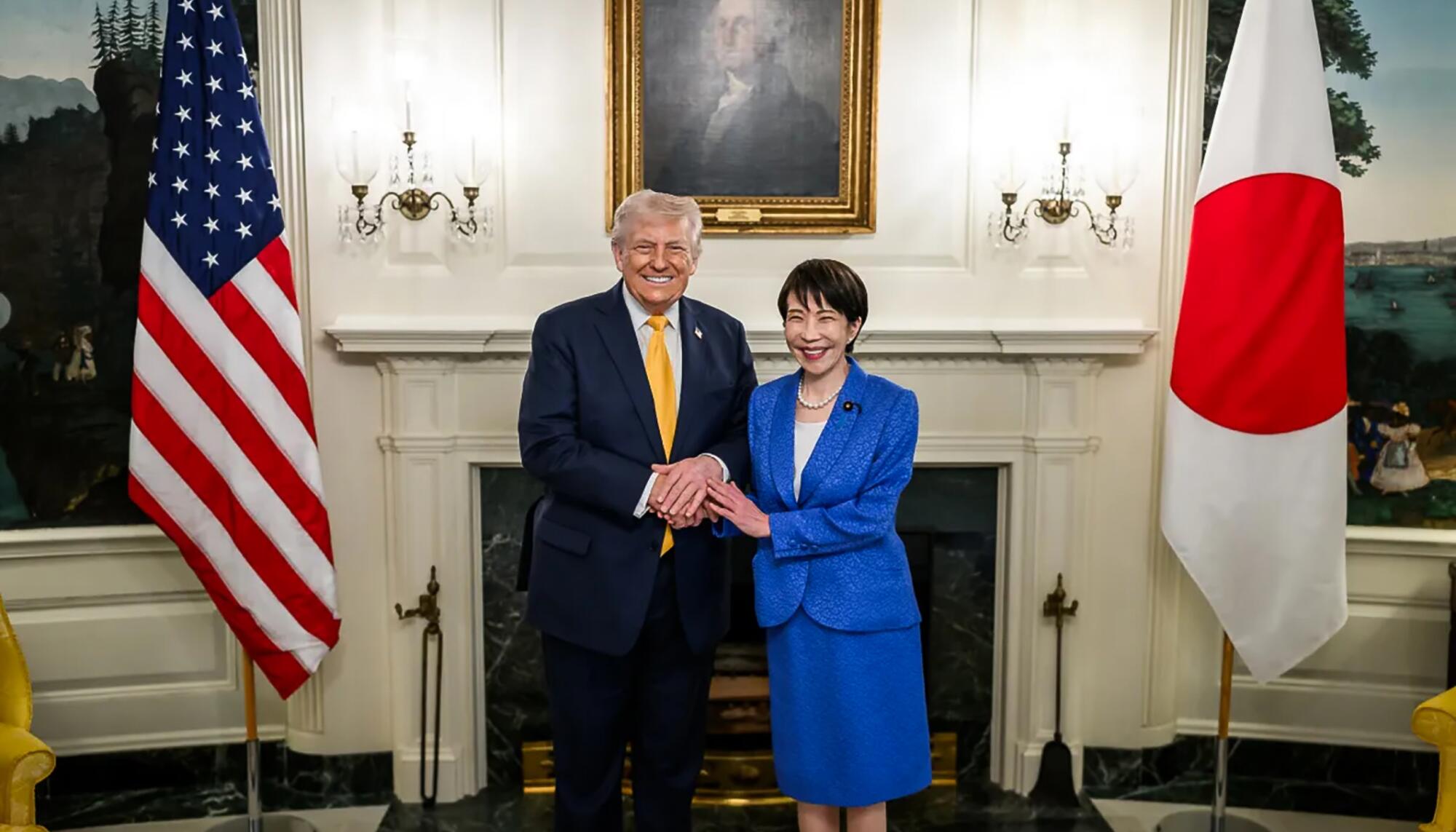 Sanae Takaichi Trump - 1