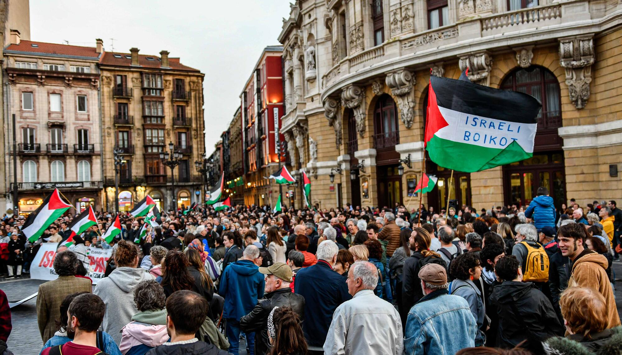 Movilización de Palestinarekin Elkartasuna en Bilbao - 3