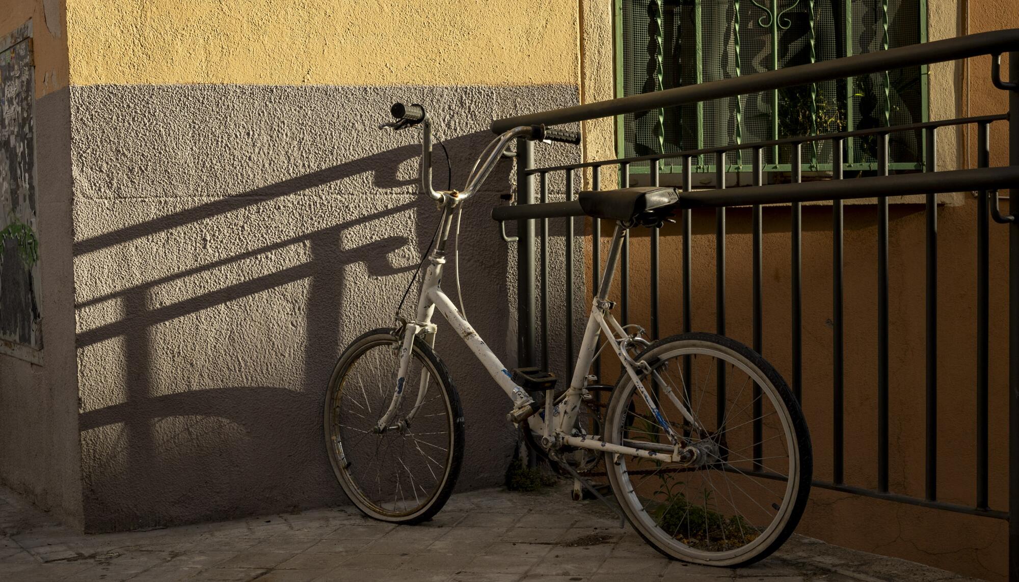 Bicicleta en Tetuán