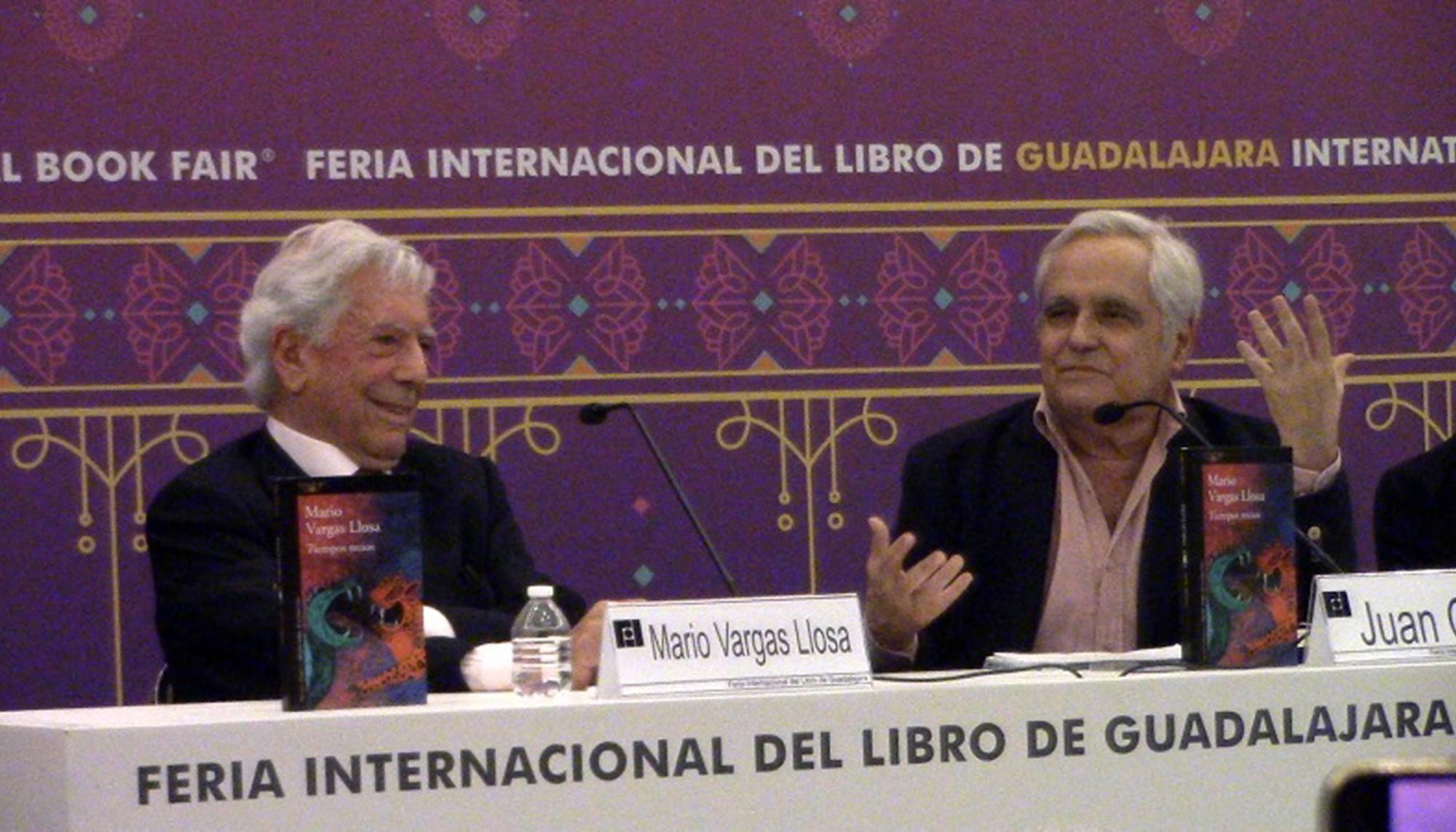 Vargas Llosa y Juan Cruz