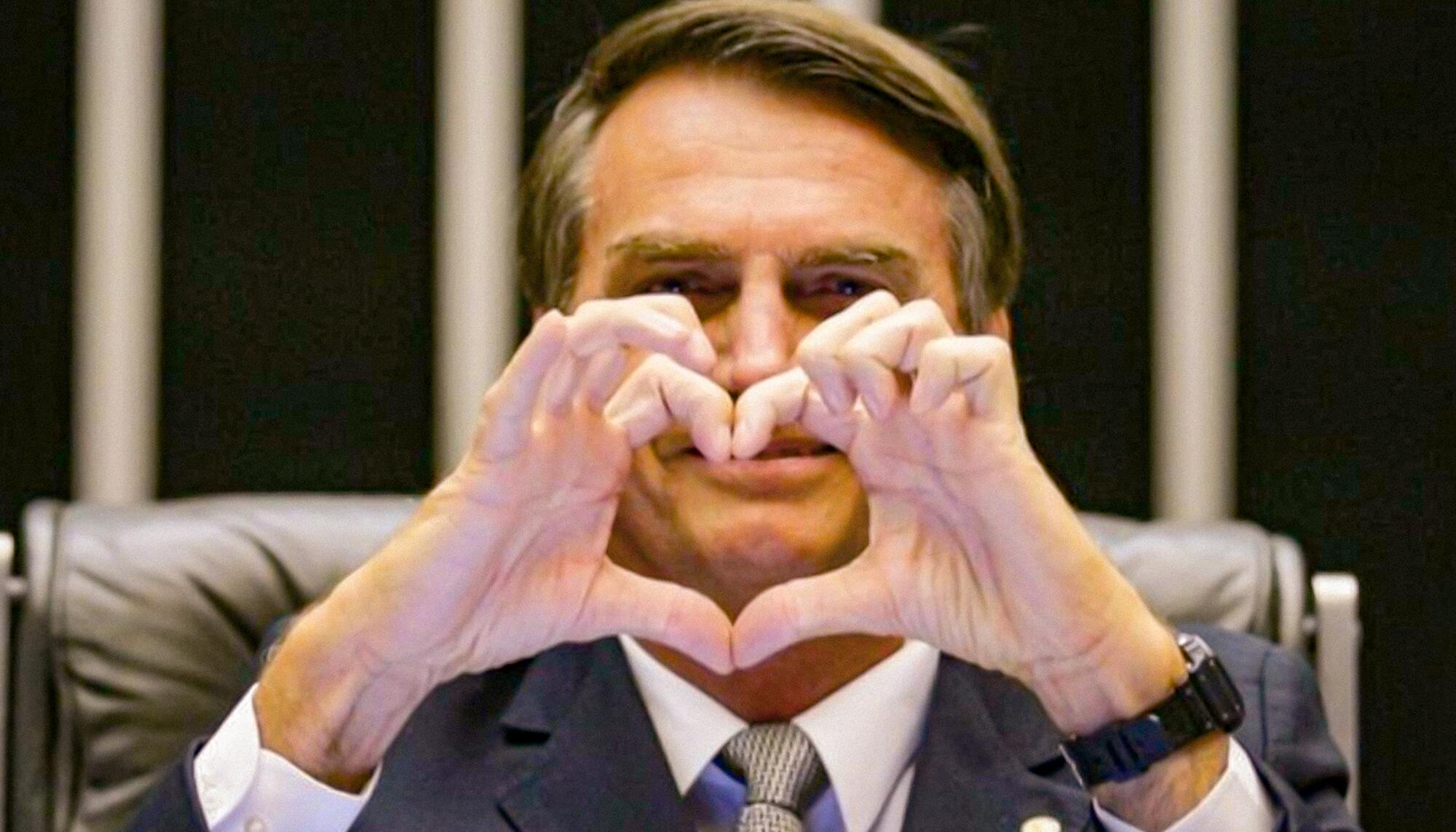 Bolsonaro corazón