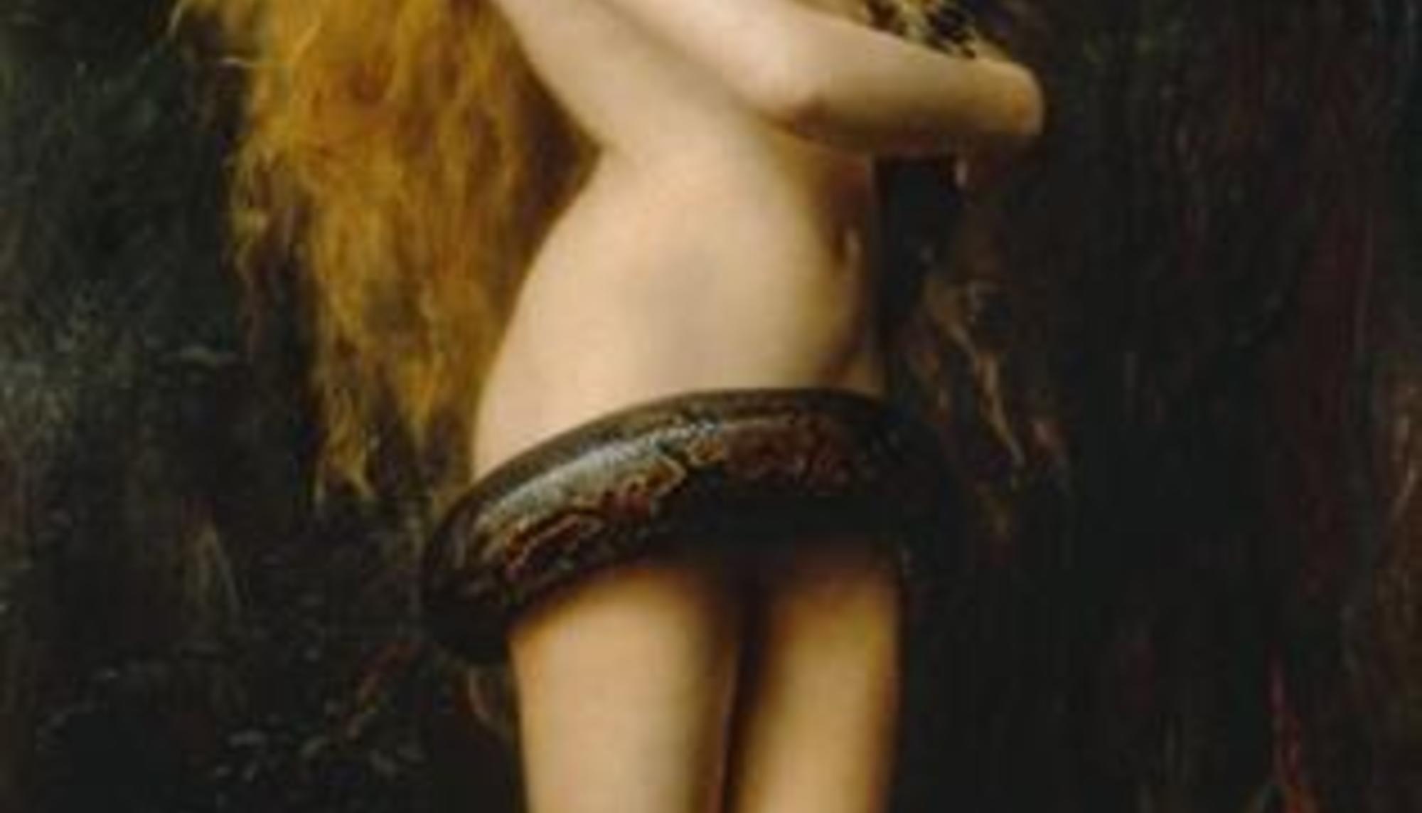  John Collier Lilith with a Snake