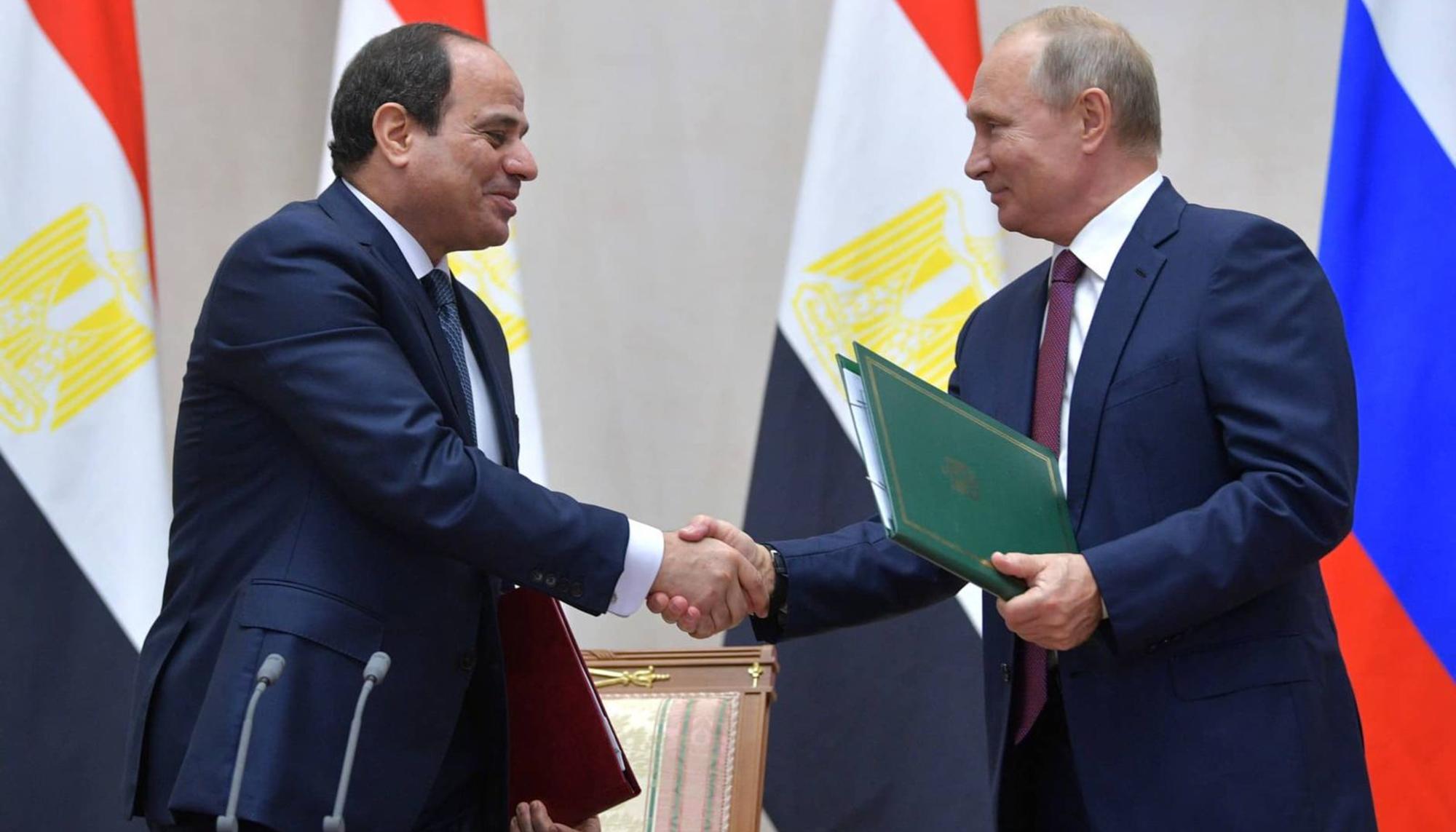 Putin y Al Sisi