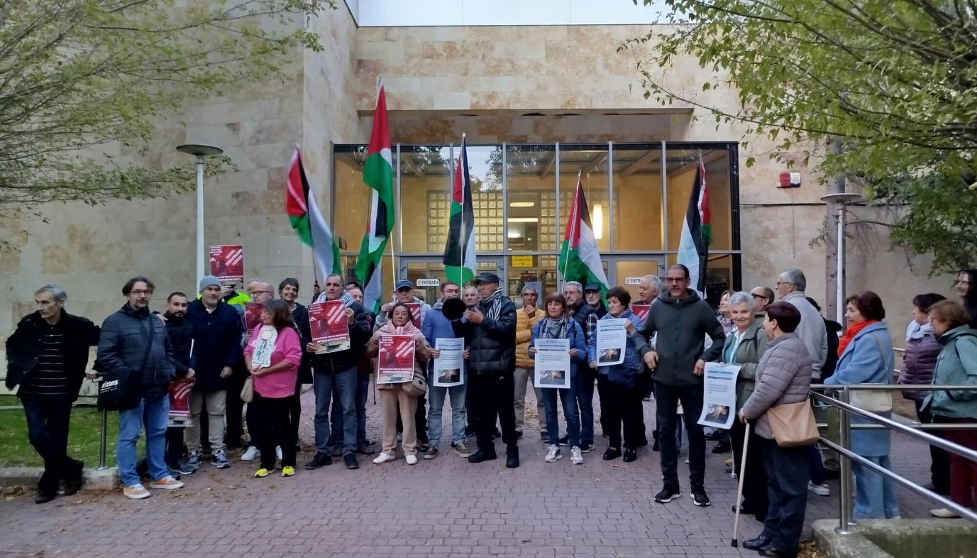 Cancelación Conferencia por Palestina miranda de ebro