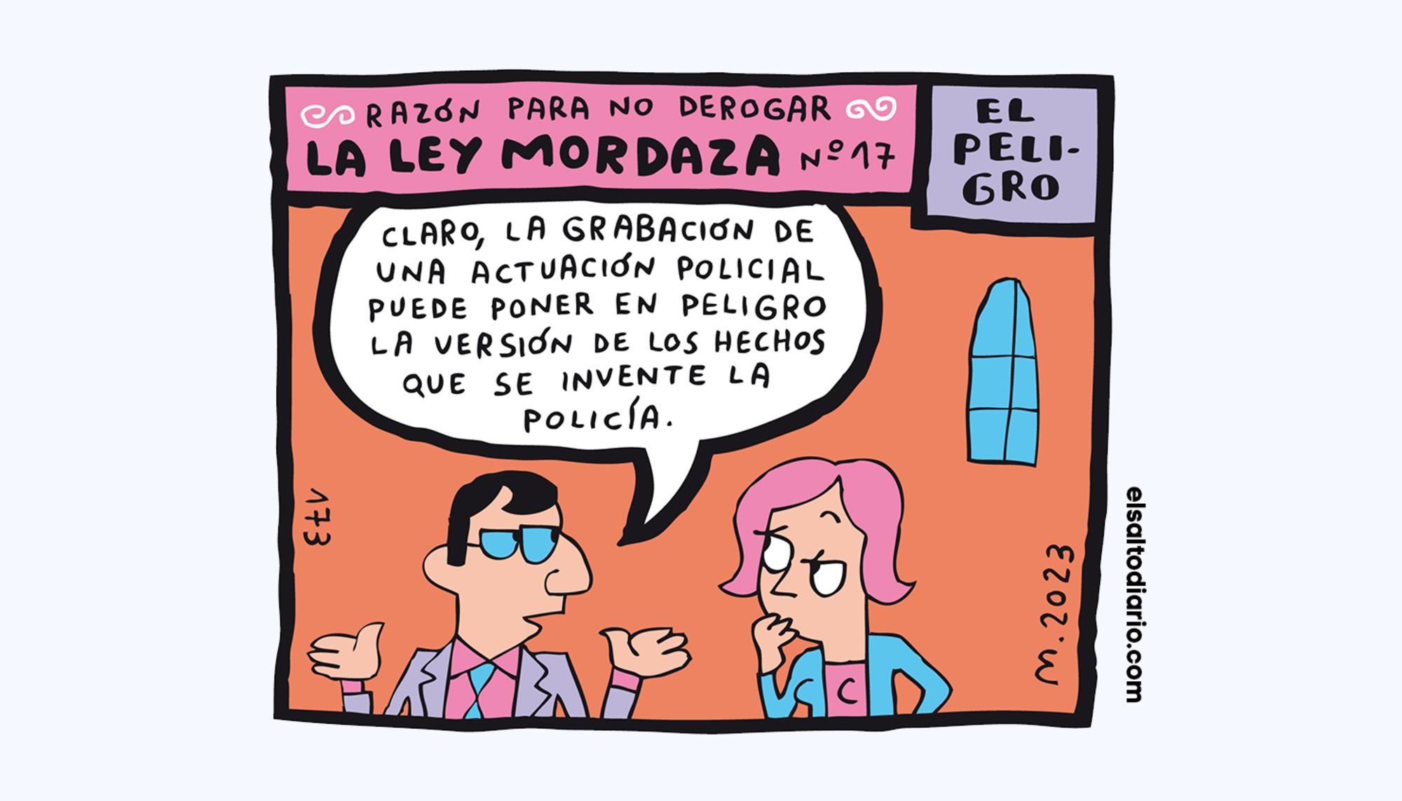 Ley Mordaza Mauro Entrialgo