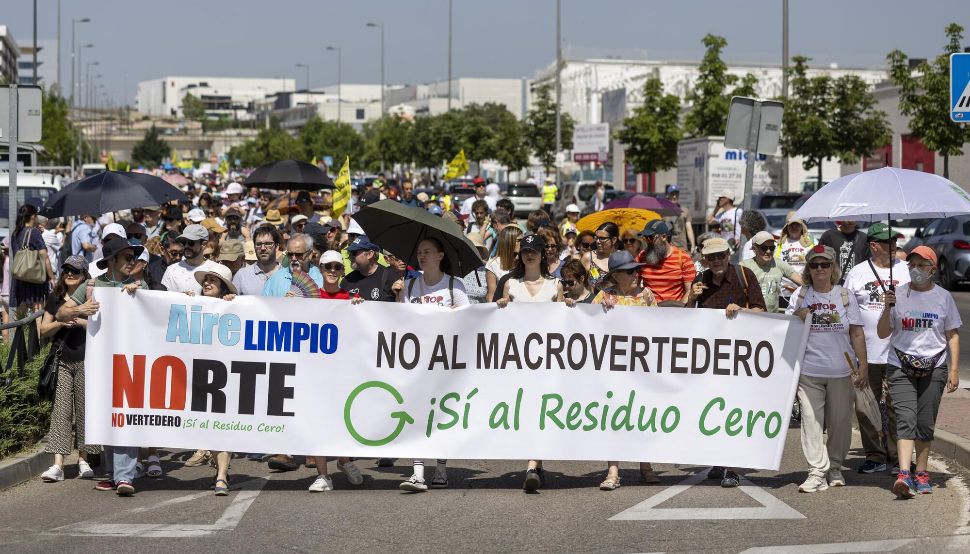 Manifestación contra planta Biogás Colmenar - 3