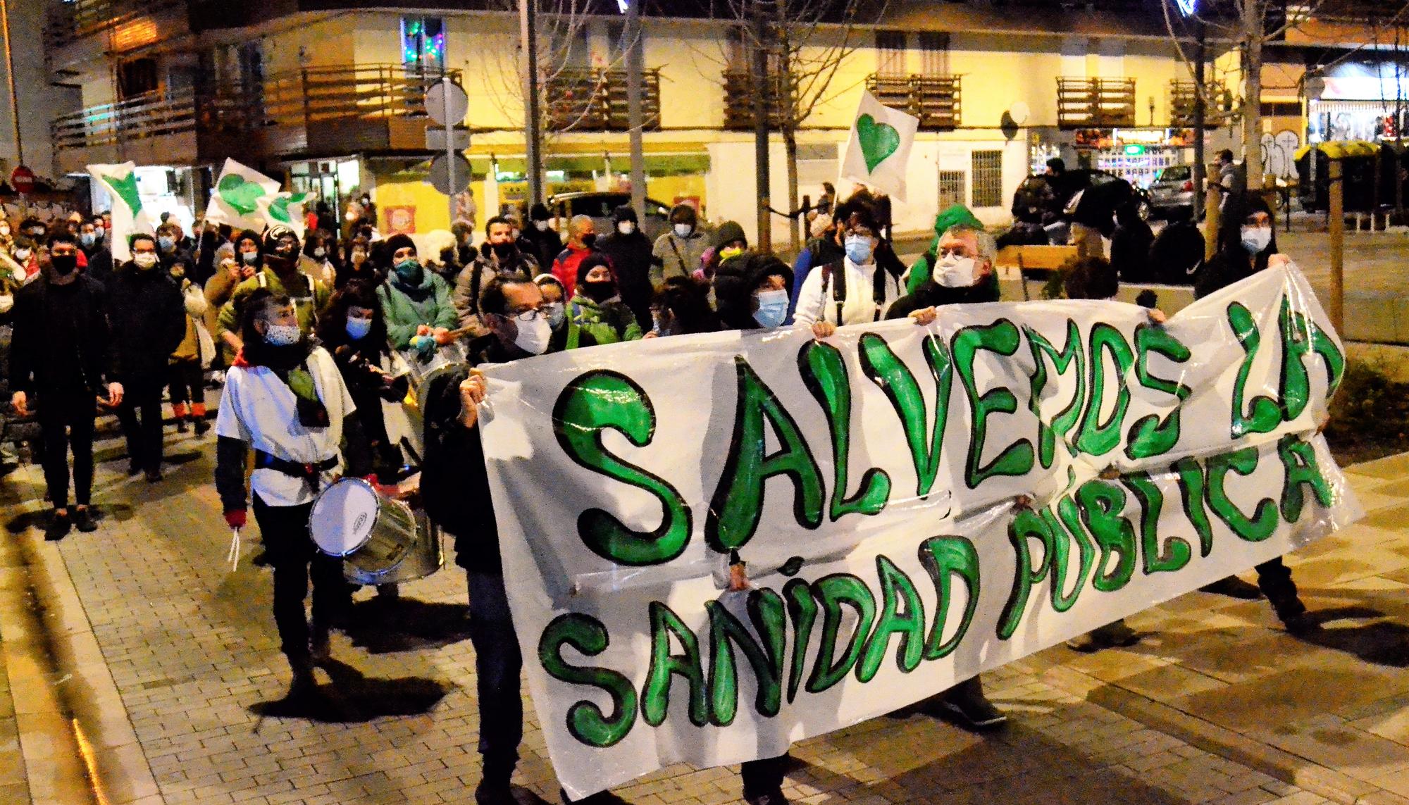 Manifestación Sanidad Pública Collado Villalba