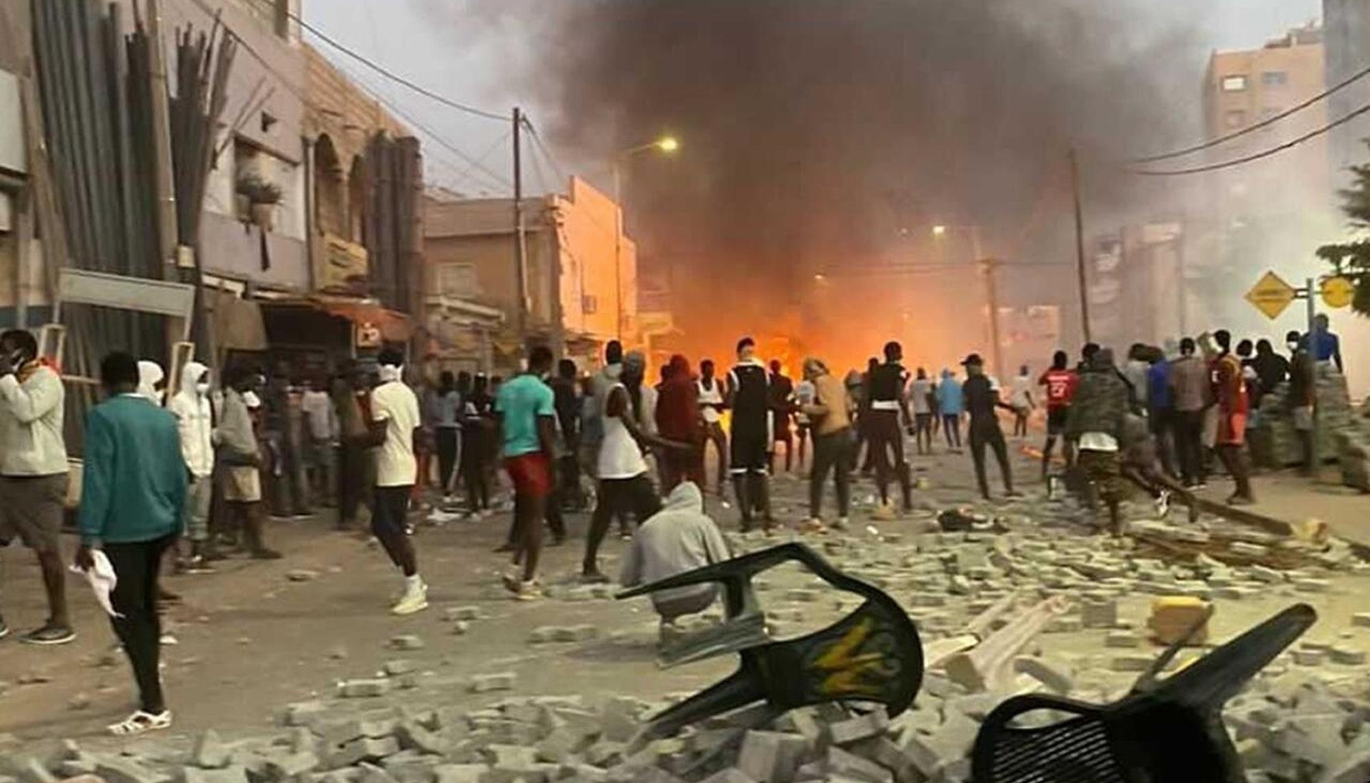 Senegal disturbios