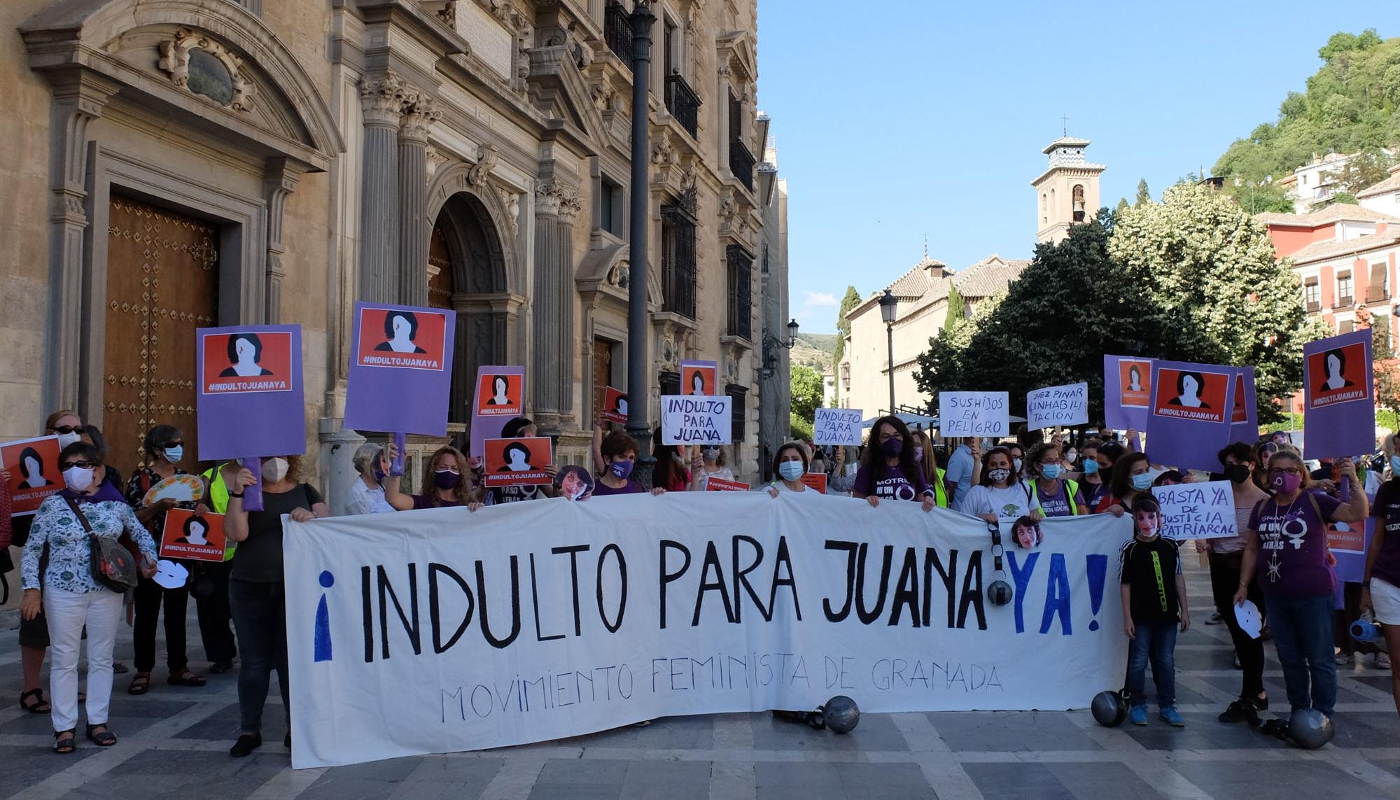 Manifestación por el indulto a Juana Rivas (Granada, 07/06/2021) - 2