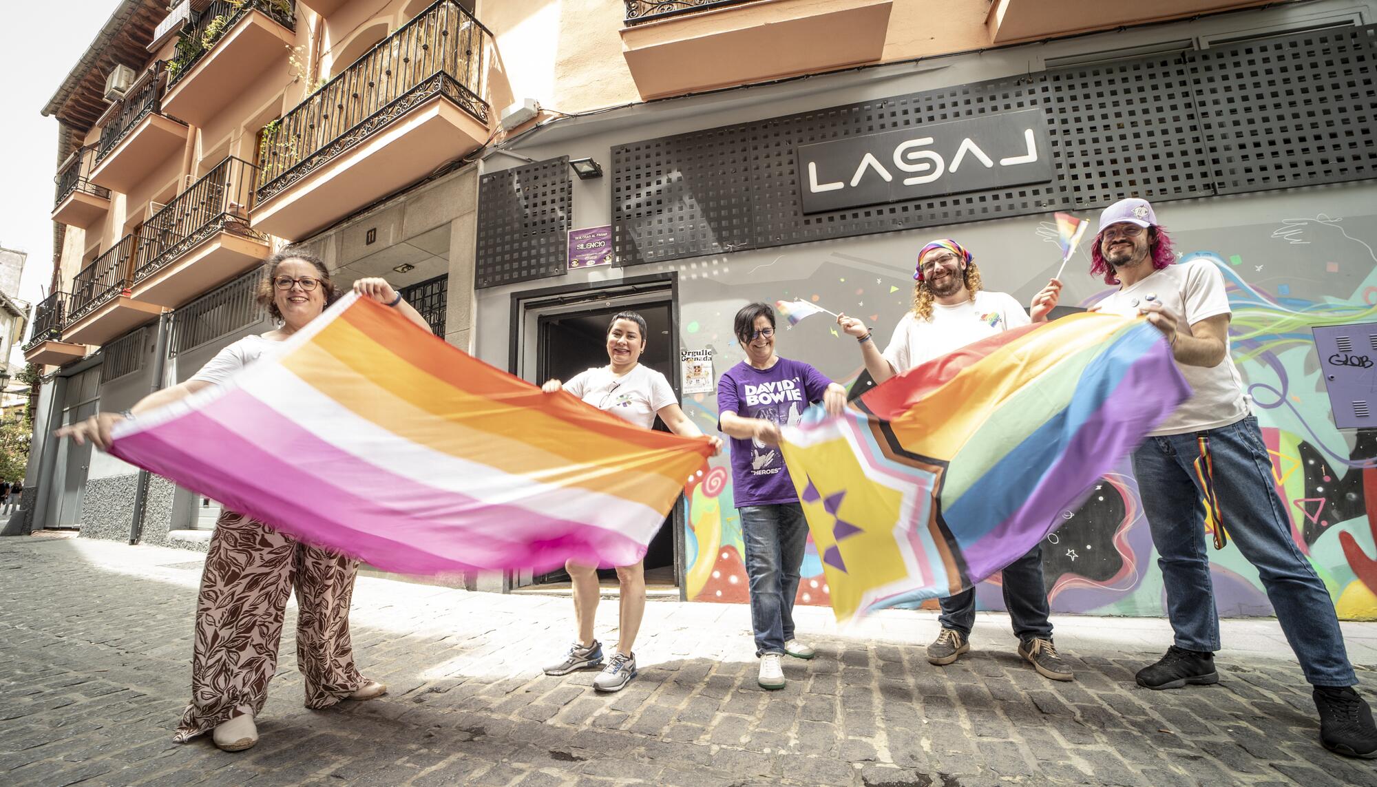 Orgullo lésbico Granada, La Carmen.