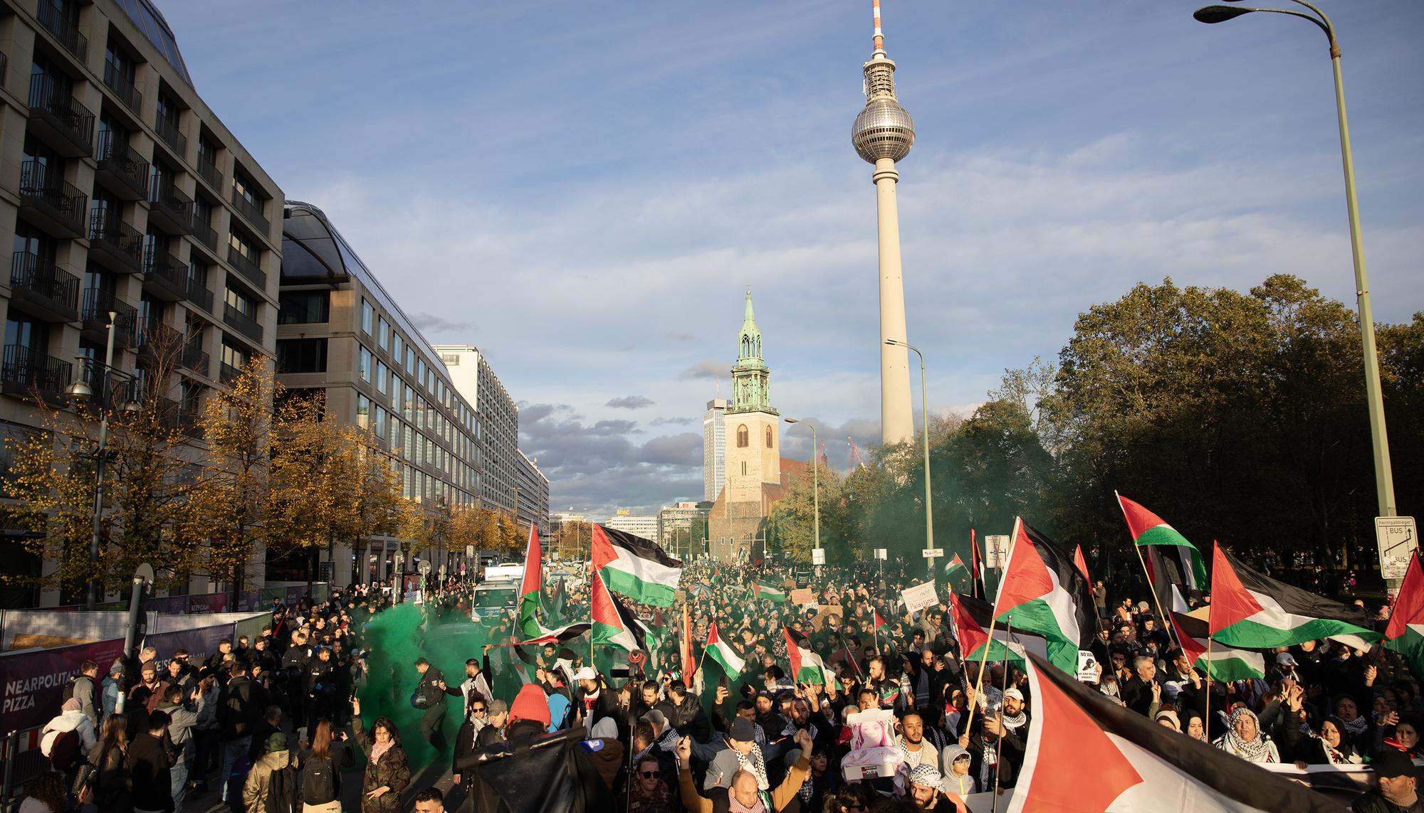 Palestina concentración Berlín