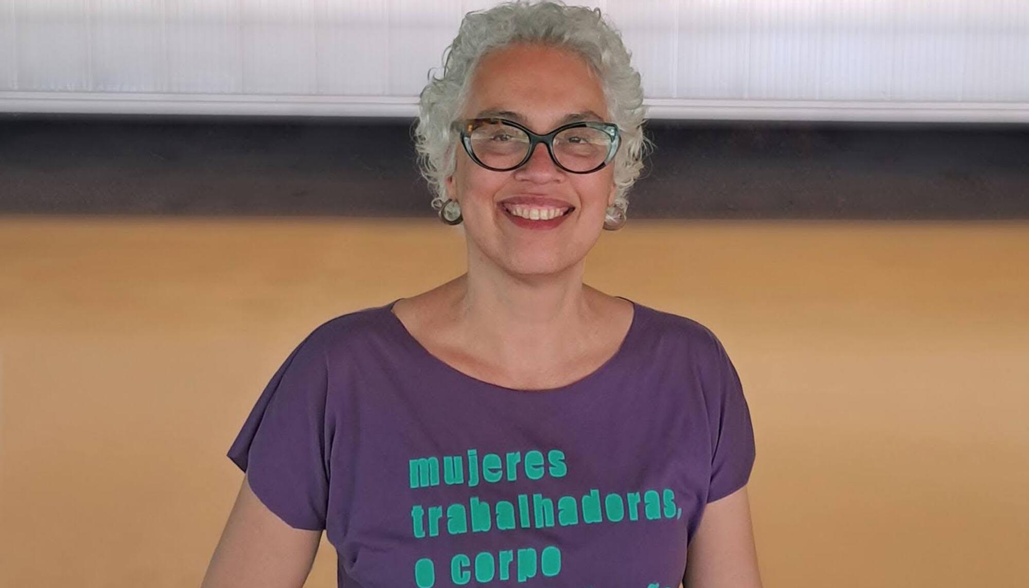 Miriam Nobre en el Congreso de Economía Feminista el pasado octubre. (Autoría: Marina Reig)