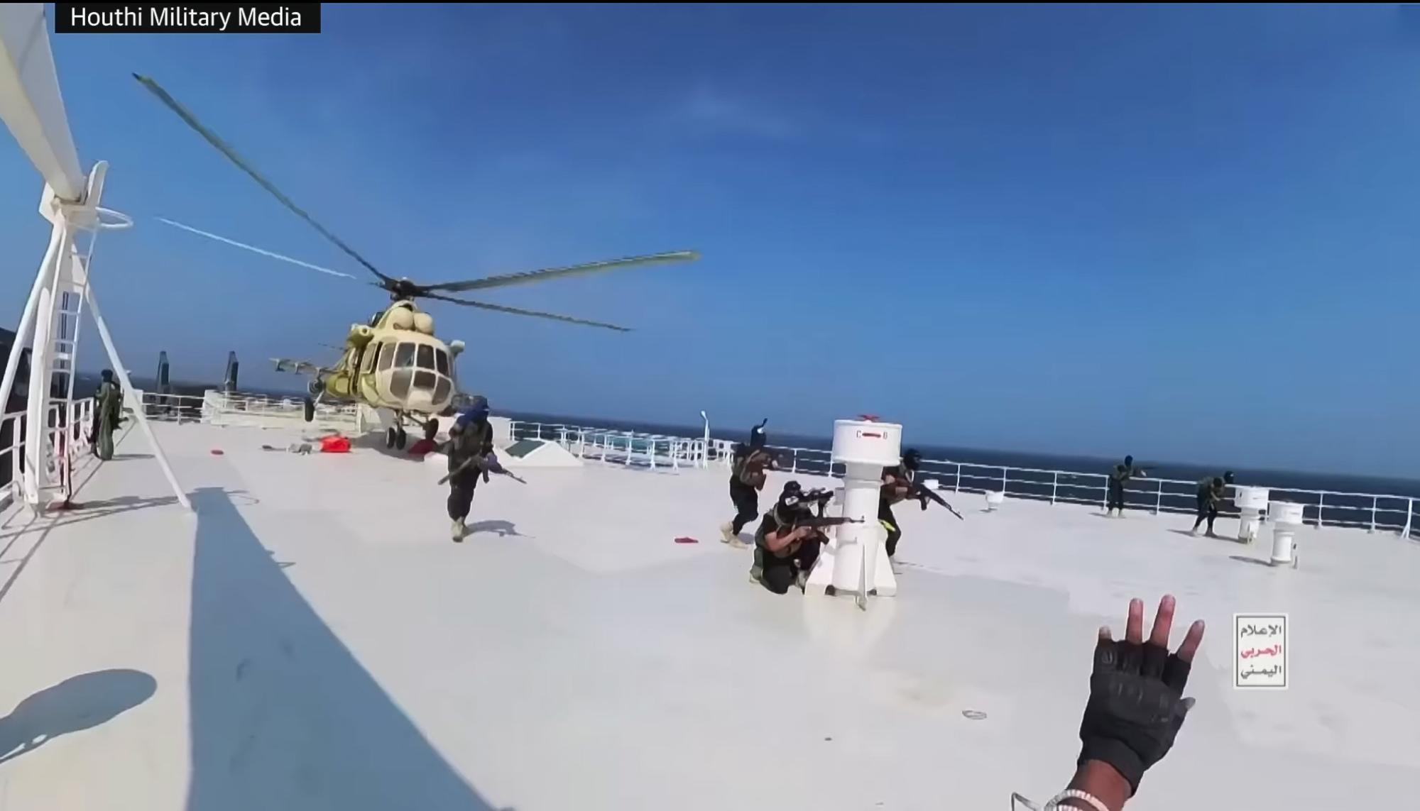 Captura Video Houti military media