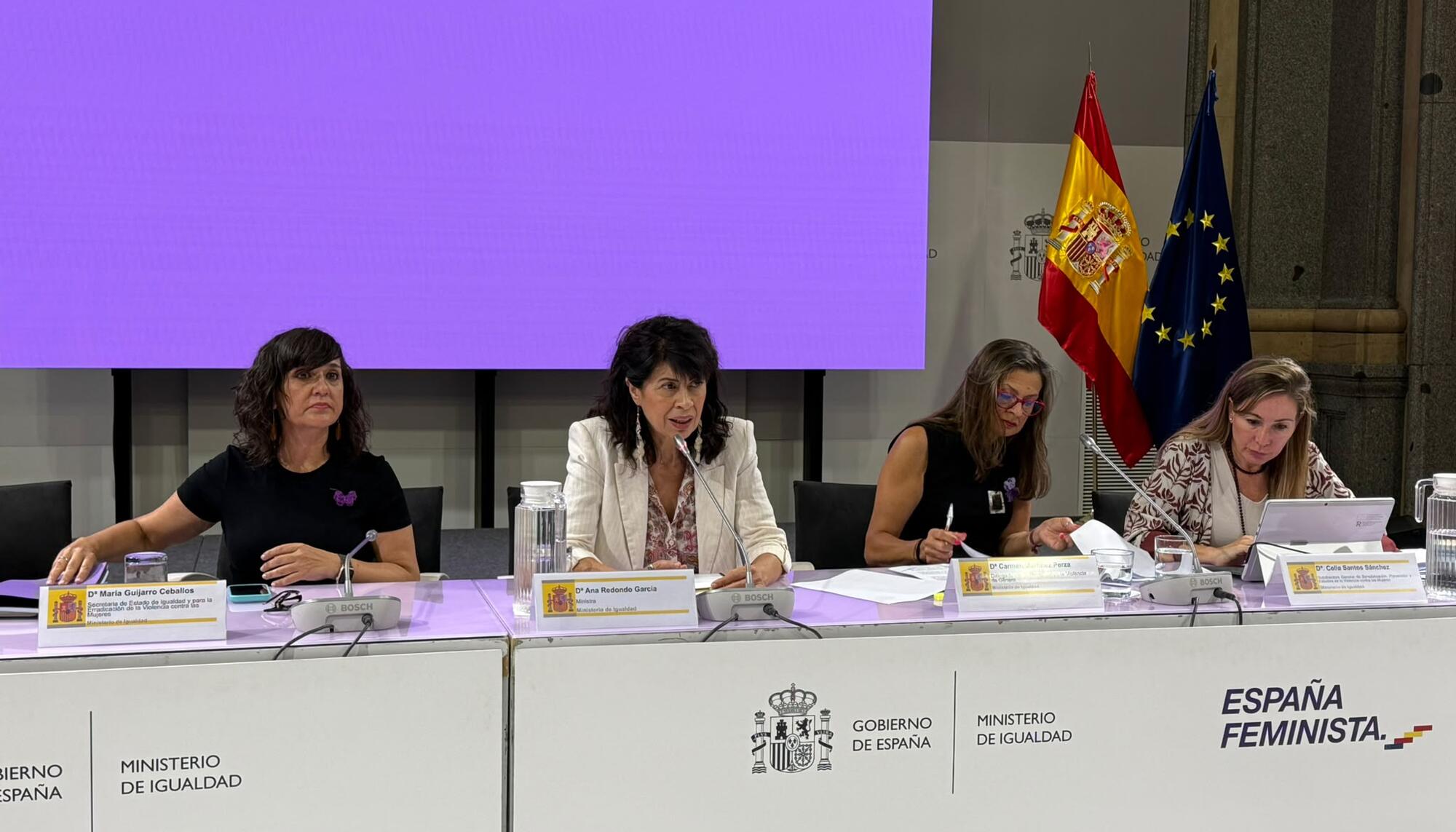 Comité de Crisis del Ministerio de Igualdad 28 de julio