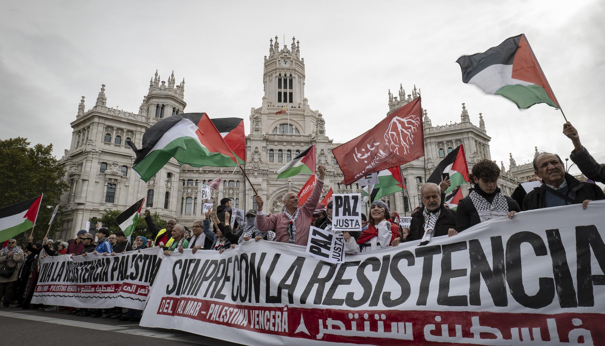 Palestina manifestación Madrid - 2