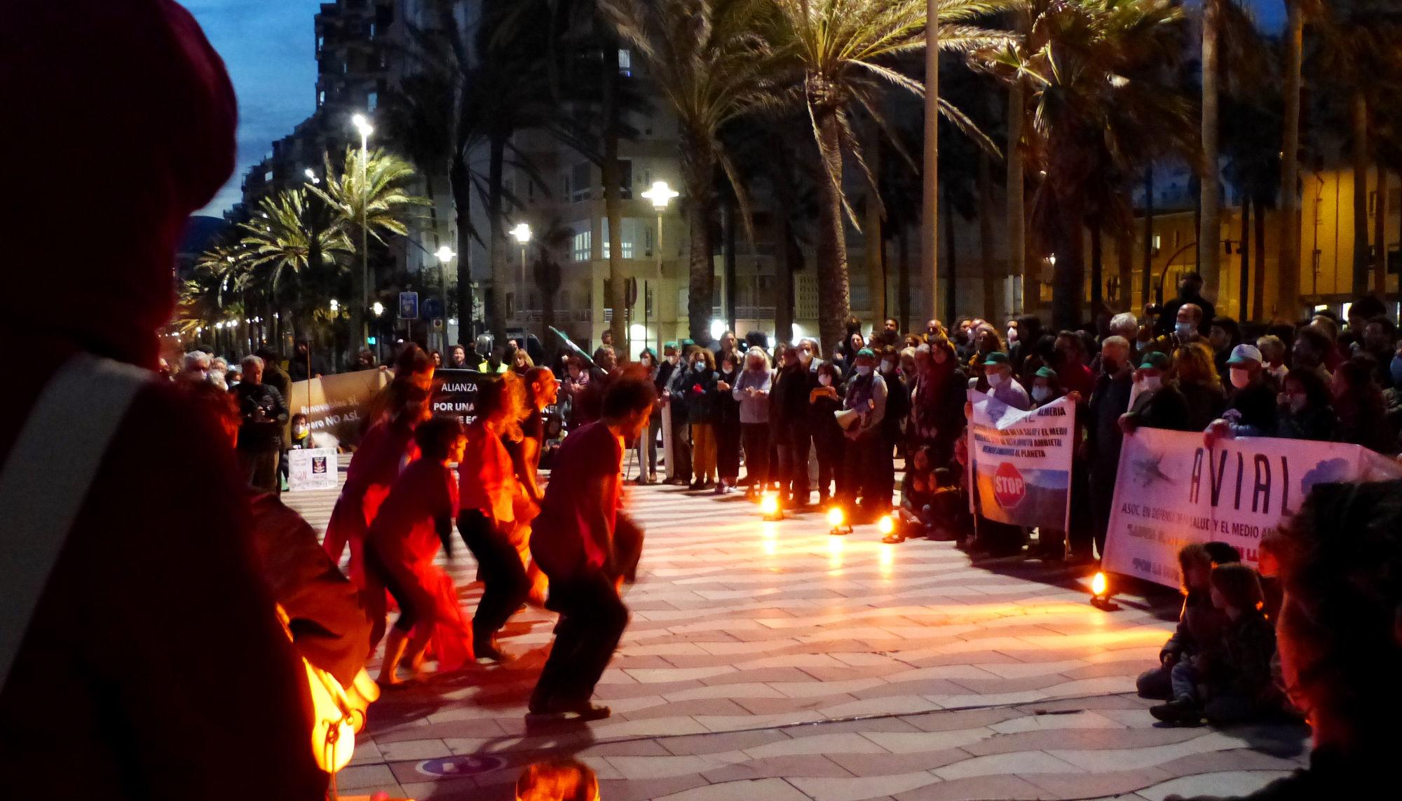 Manifestación megaplantas energías renovables Almería 03