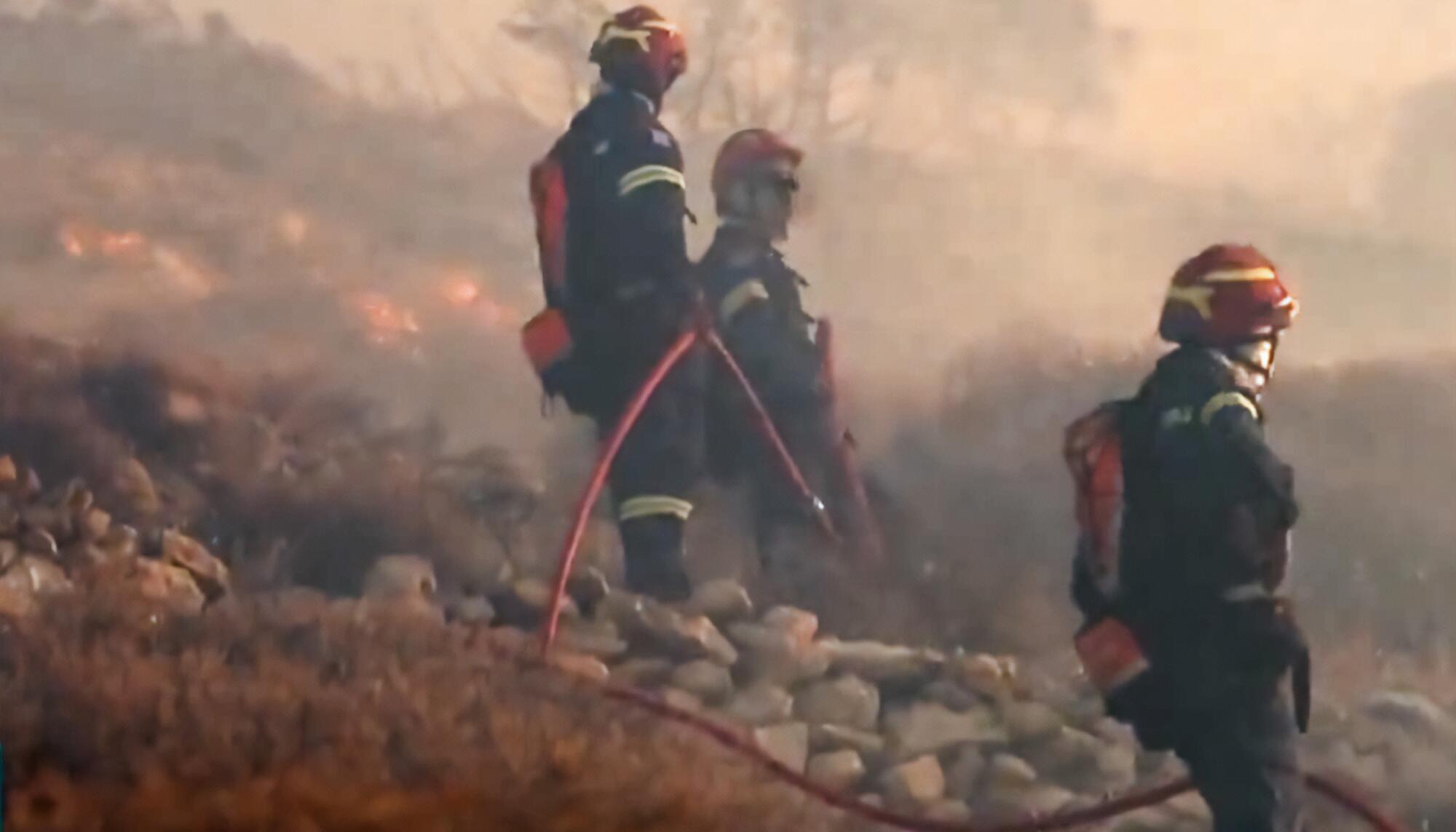 Creta incendio