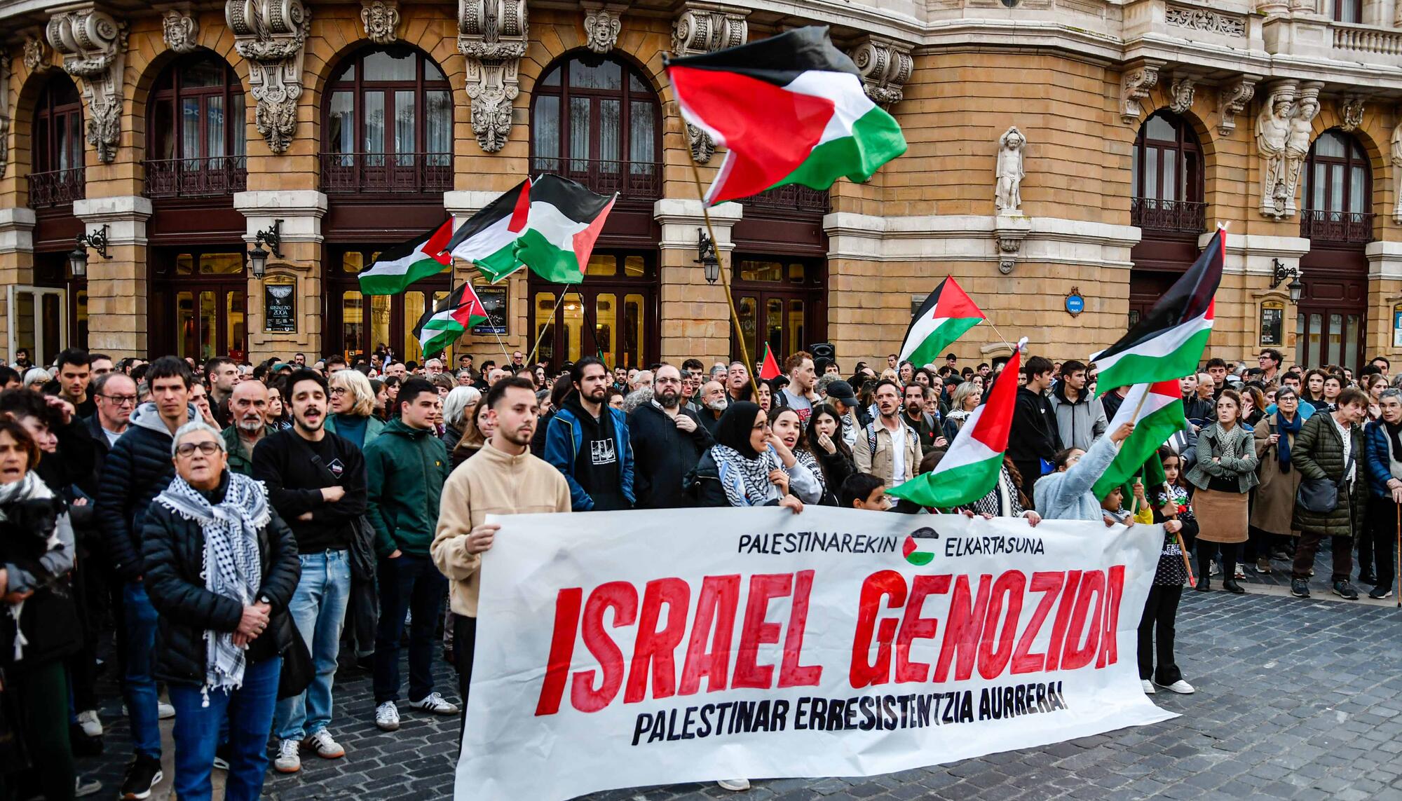 Movilización de Palestinarekin Elkartasuna en Bilbao - 5