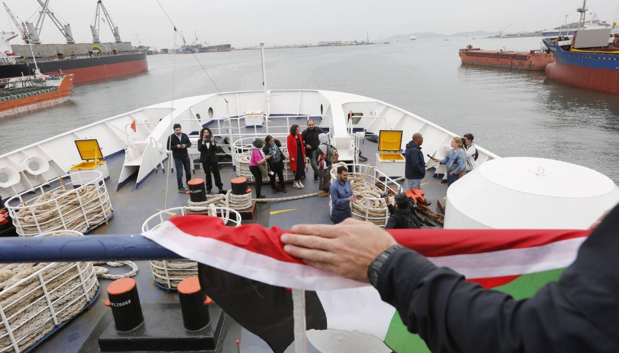 flotilla a gaza barco