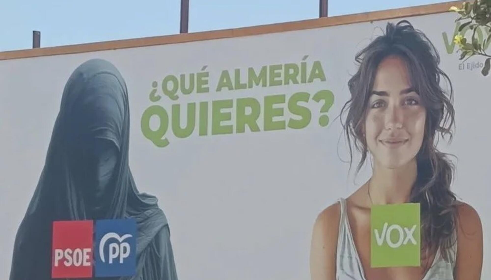 El Ejido Valla de Vox