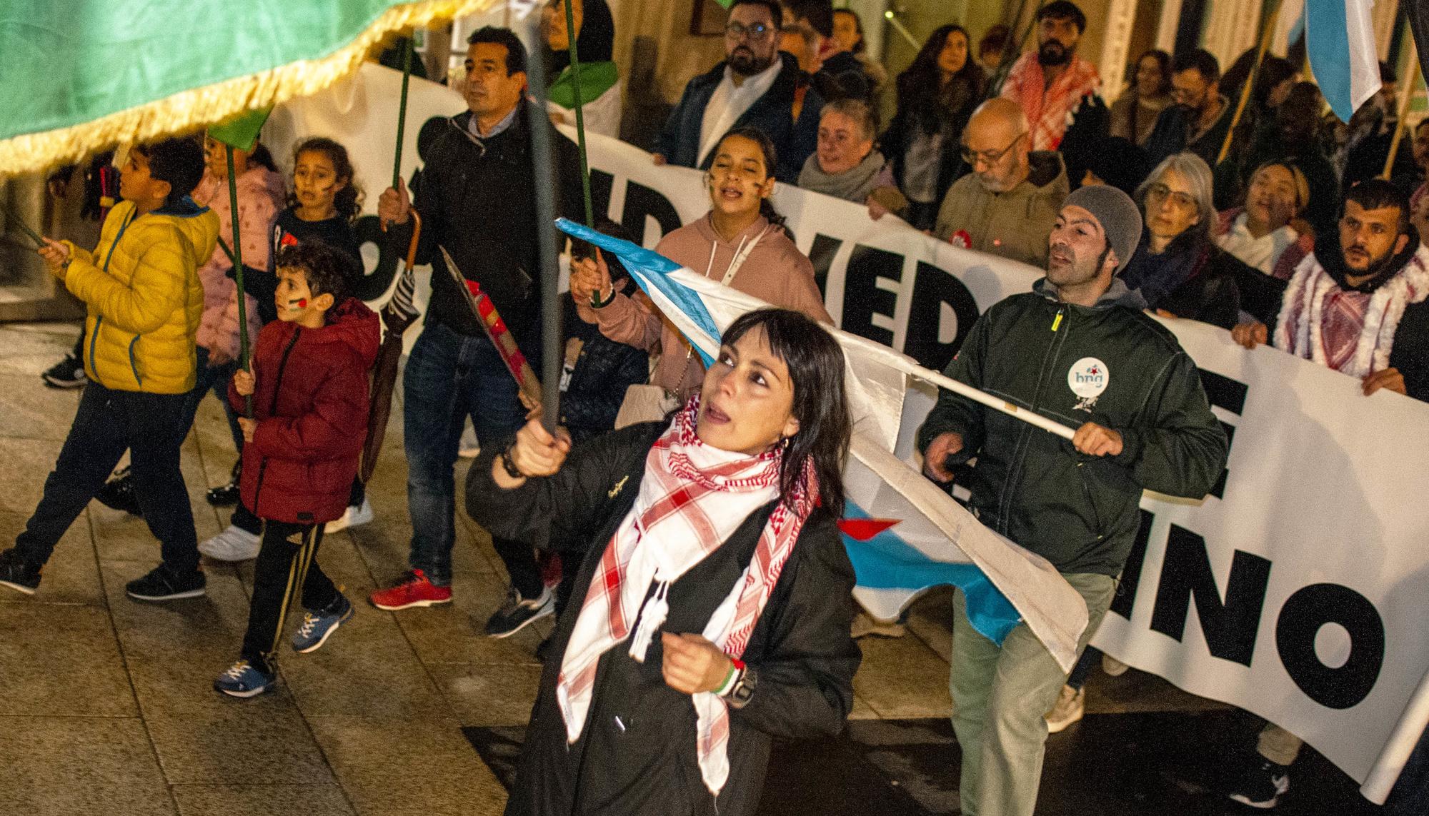 Manifestación palestina galiza 6 de novembro - 9
