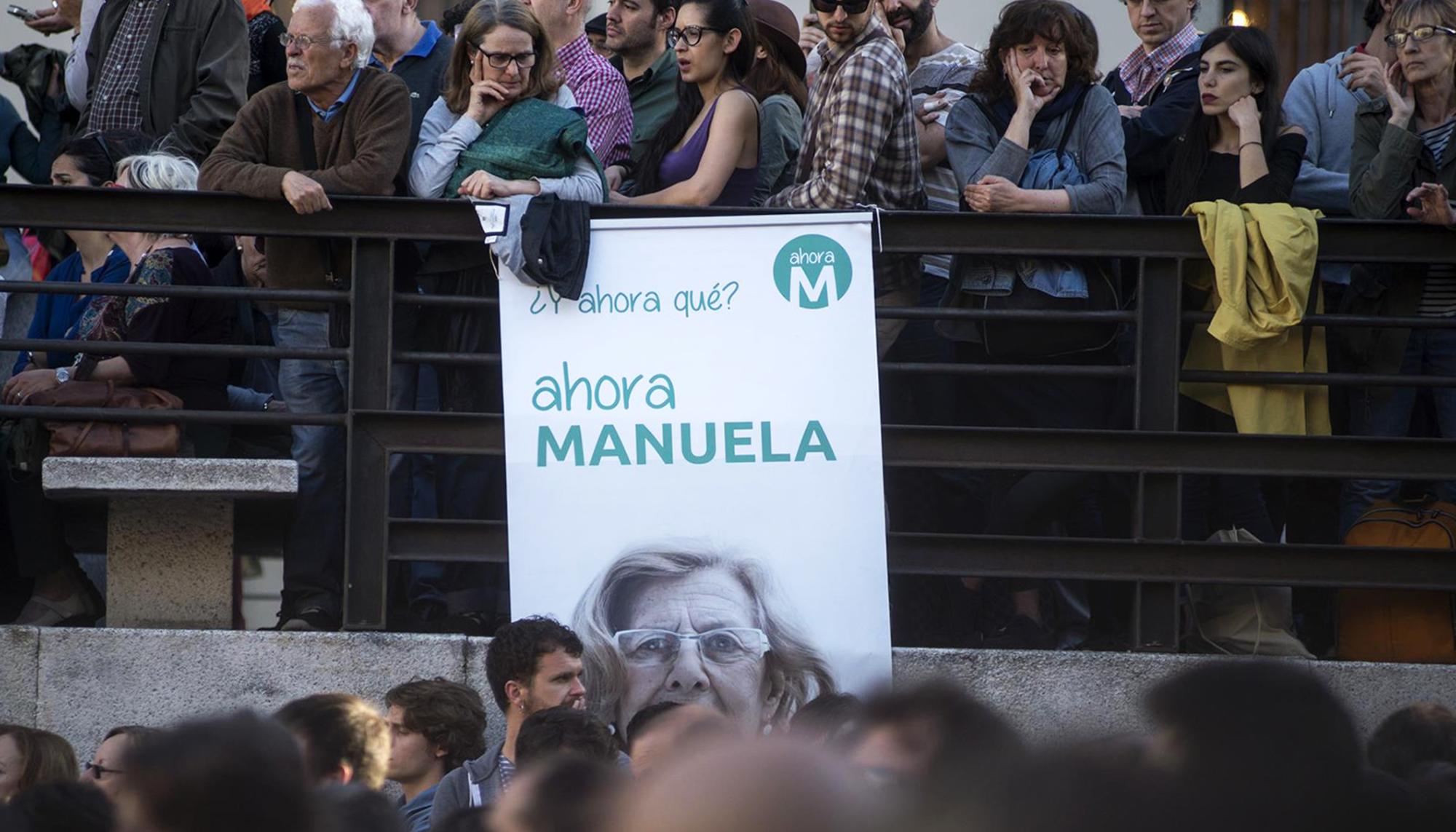 Ahora Madrid acto fin de campaña