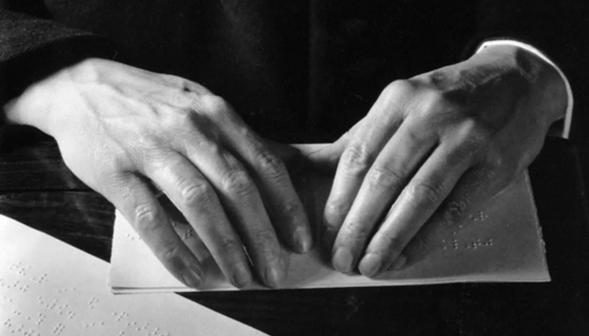 Imogen Cunningham: Braille (1933)