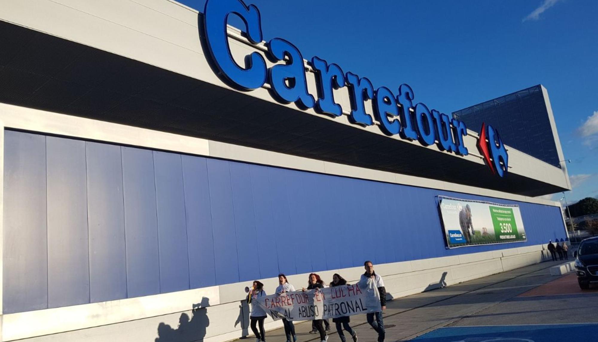 Huelga Carrefour Leganés