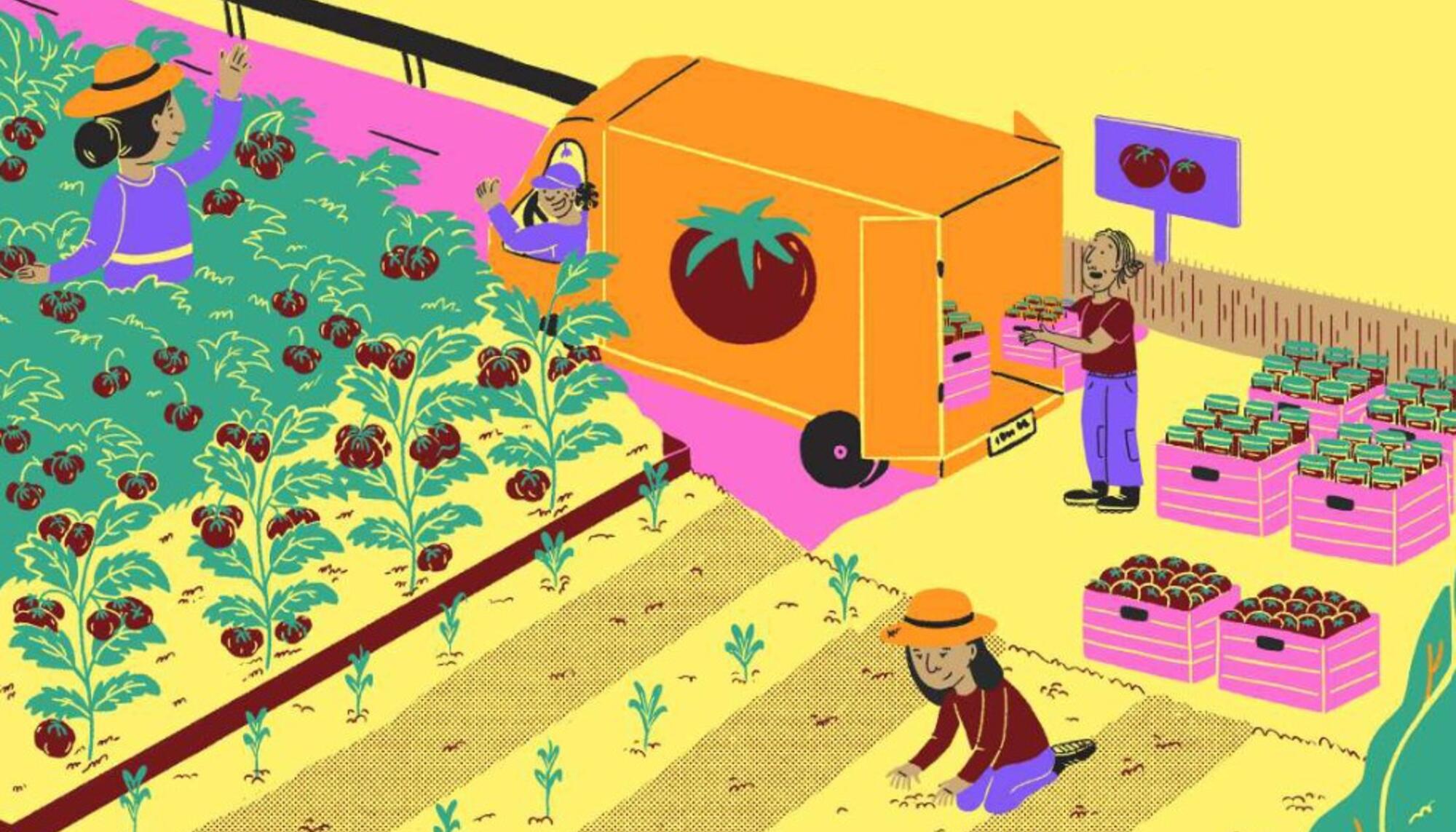 Ilustración extraída del informe Finanzas feministras