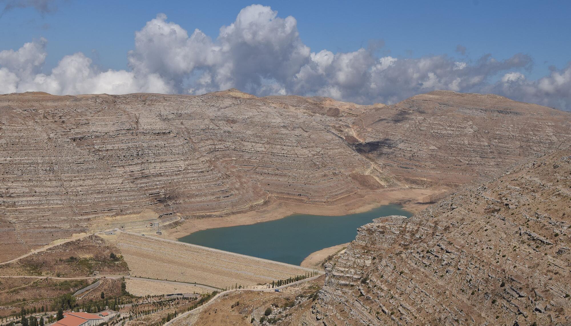  Presa de Chabrouh Líbano.