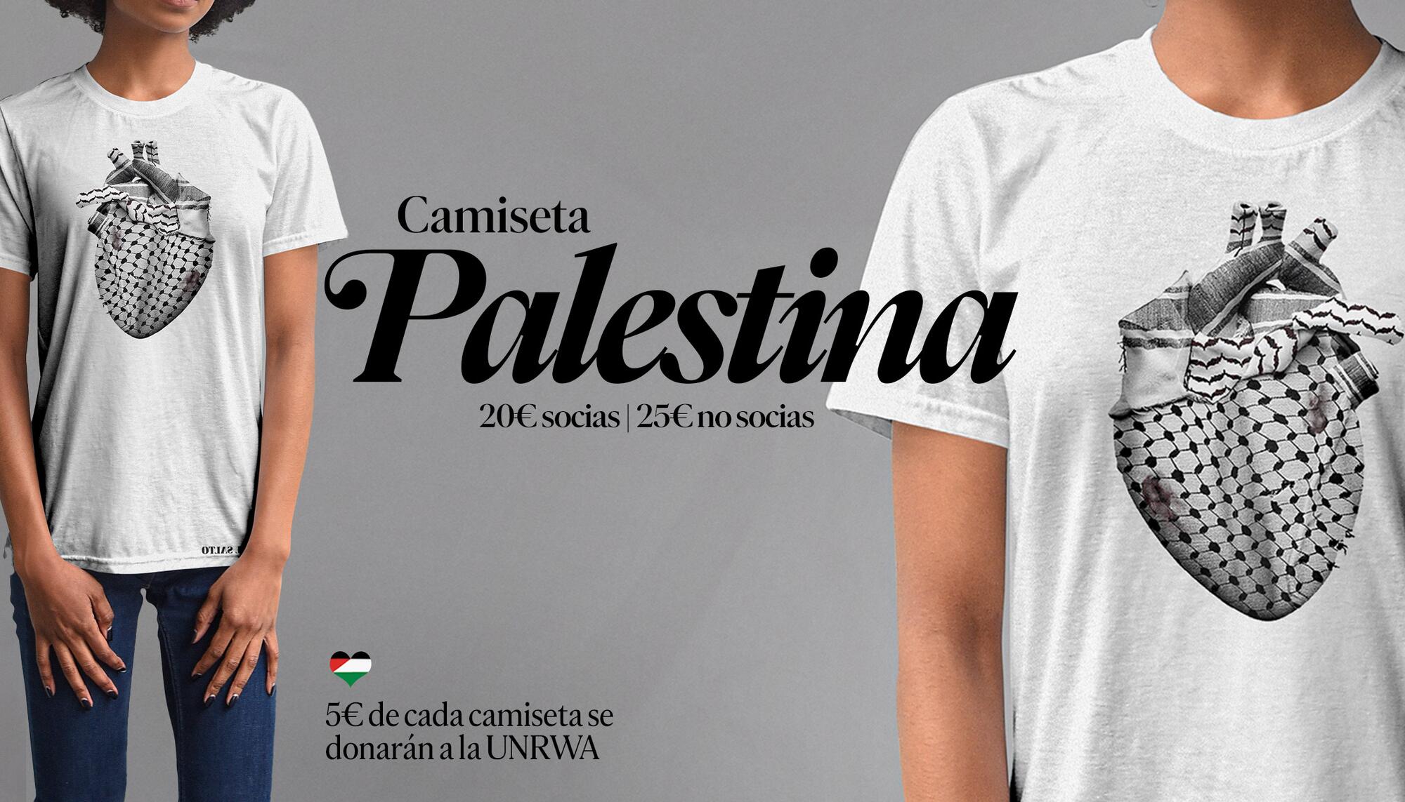 Promo camiseta Palestina 2024