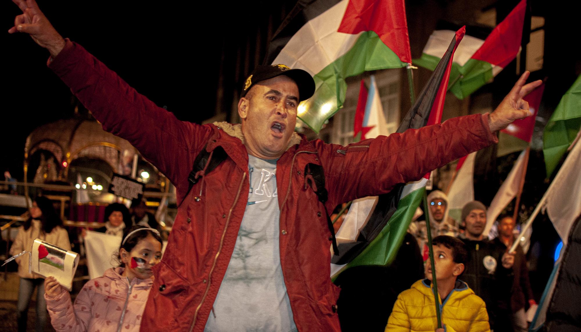 Manifestación palestina galiza 6 de novembro - 8