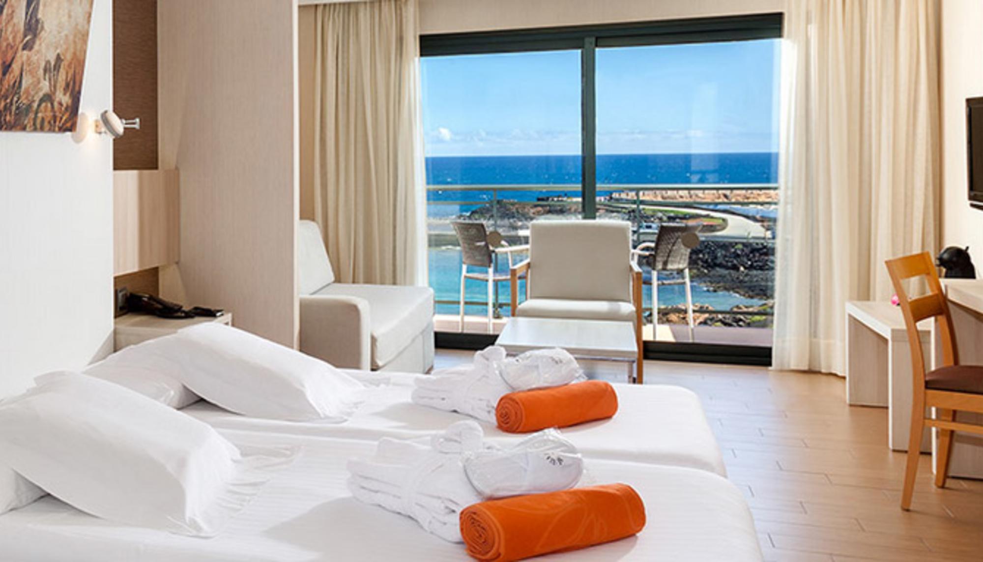 Detalle de una habitación del hotel Be Live en Lanzarote