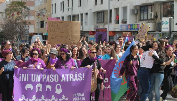 Huelga Feminista Algeciras 2