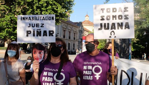Manifestación por el indulto a Juana Rivas (Granada, 07/06/2021) - 9