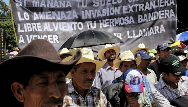 Protesta minera guatemala Corp Tahoe Escobal