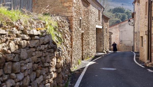 Mujer entorno rural