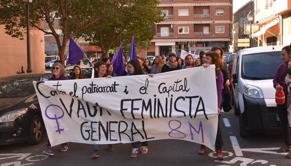 vaga feminista 8m valencia