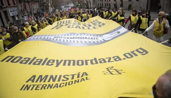 Manifestación No a la ley Mordaza 2022 - 3