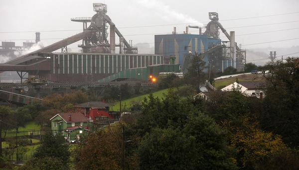 Instalaciones de ArcelorMittal en Gijón