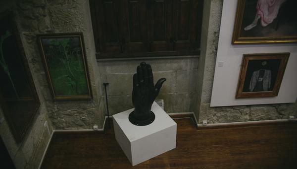 Interior da EMAO, nunha exposición
