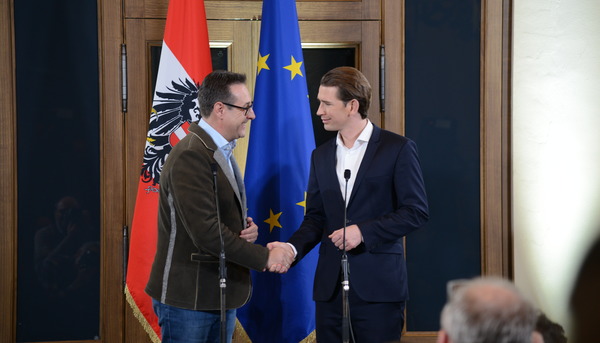 Coalición austriaca OVP FPO