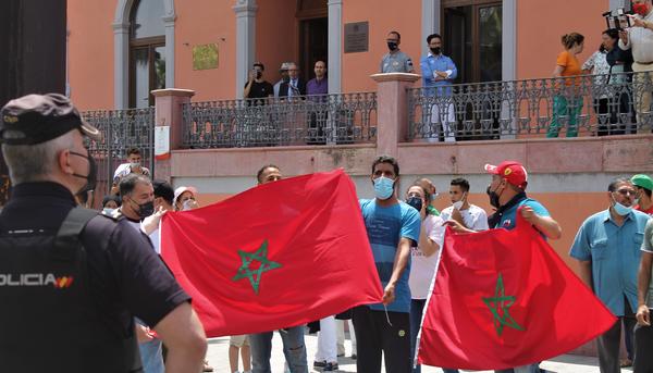 Protesta saharaui Algeciras 2