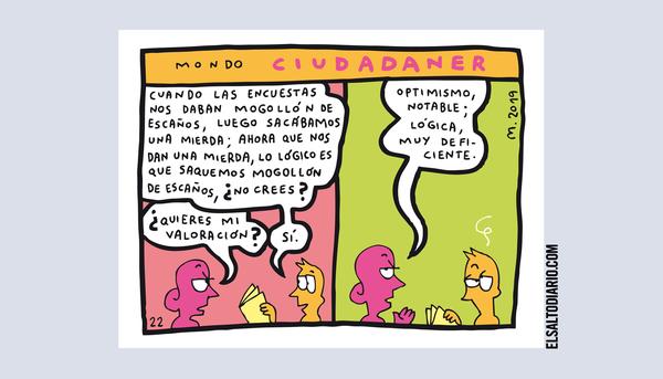 Ciudadanos y las encuestas, por Mauro Entrialgo