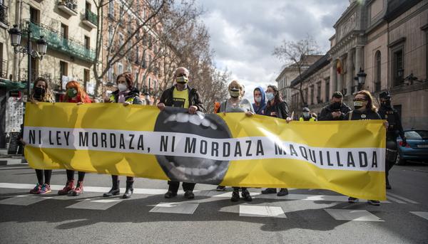 Manifestación No a la ley Mordaza 2022 - 1