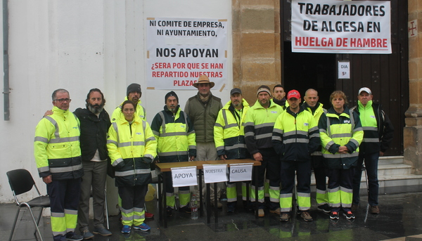 Huelga de hambre trabajadores Algeciras
