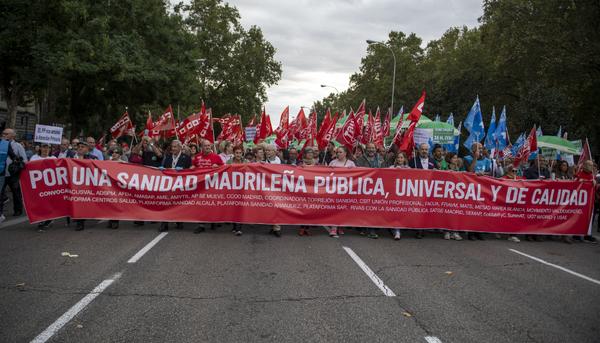 Sanidad Pública Madrid 22 octubre - 16