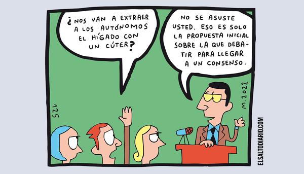 Autónomos acojonados, por Mauro Entrialgo
