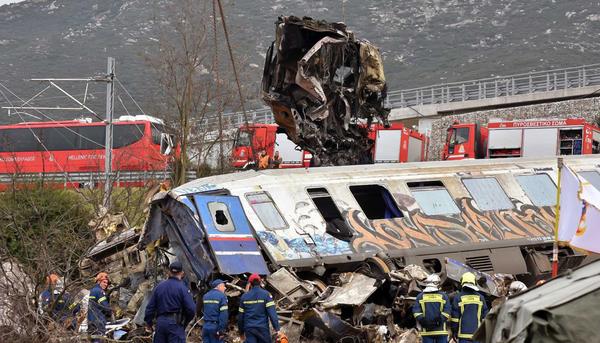 Accidente ferroviario Grecia