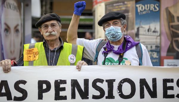 Manifestación subida de pensiones IPC - 16